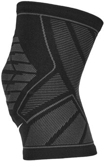 Nike Pro compressie kniebandage (Zwart/Wit) - S