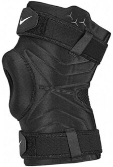 Nike Pro compressie kniebandage (Zwart/Wit)