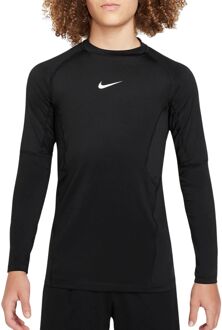 Nike Pro Dri-FIT LS Shirt Junior zwart - M-140/152