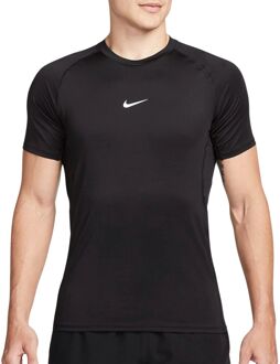 Nike Pro Dri-FIT Shirt Heren zwart - L