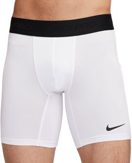 Nike Pro Dri-FIT Short Heren wit - zwart - XXL
