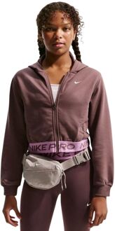 Nike Pro Fleece Sportvest Meisjes 164 Bordeaux