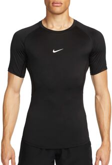 Nike pro hardloopshirt zwart heren heren - M
