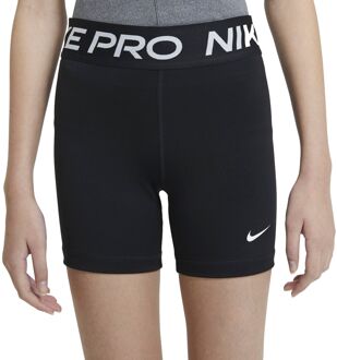 Nike Pro short  Sportbroek - Maat 152  - Unisex - Zwart