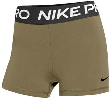 Nike Pro Short Voor Tennisballen Dames olijf - L