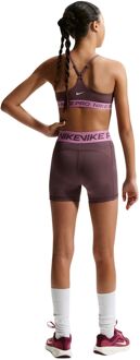 Nike Pro Sportshort Meisjes 140 Bordeaux