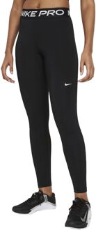 Nike Pro Tight Dames zwart - wit - XXS