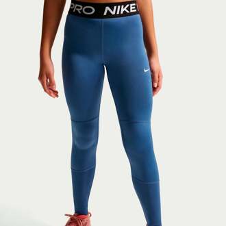 Nike Pro Tight Meisjes-petrolblauw - L