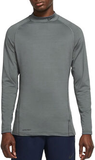 Nike Pro Warm Longsleeve Top - Thermoshirt Grijs - XL