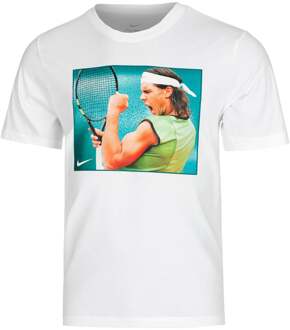 Nike Rafa Vamos Legendary T-shirt Heren-Wit