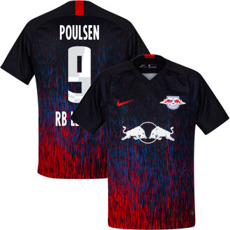Nike RB Leipzig 3e Shirt 2019-2020 + Poulsen 9 (Fan Style) - L