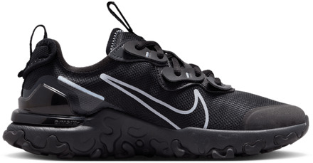 Nike React Vision Kindersneakers - Zwart - Maat 36 - Mesh/Synthetisch Black