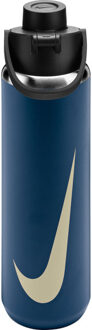 Nike Recharge Chug Bottle 700ML donkerblauw - ONE-SIZE