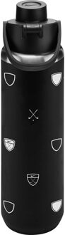 Nike Recharge Graphic Chug Bottle 700ML zwart/wit - ONE-SIZE