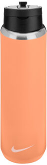 Nike Recharge Straw Bottle 700ML oranje/zwart - ONE-SIZE