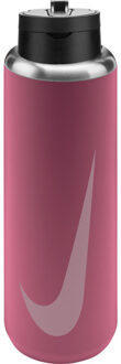 Nike Recharge Straw Bottle 700ML roze - ONE-SIZE