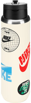 Nike Recharge Straw Graphic Bottle 700ML beige - ONE-SIZE