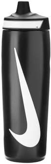 Nike Refuel Grip 24oz/709ml Drinkfles-Zwart - nosize
