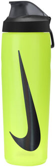 Nike Refuel Locking Lid Bottle 700ML geel/zwart - ONE-SIZE