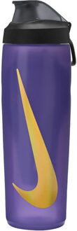 Nike Refuel Locking Lid Bottle 700ML paars - ONE-SIZE