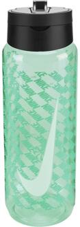 Nike Renew Opnieuw opladen 680ml Rietjesfles (Transparant groen)