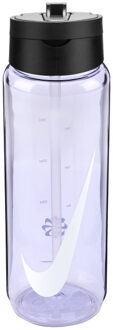 Nike Renew Recharge Chug Bottle 700ML paars/zwart - ONE-SIZE
