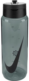 Nike Renew Recharge Straw Bottle 700ML groen - ONE-SIZE