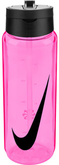Nike Renew Recharge Straw Bottle 700ML roze - ONE-SIZE