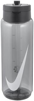 Nike Renew Recharge Tritan waterfles (Antraciet) Grijs