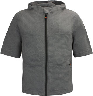 Nike Retro Zip Up Hooded T-shirt - Grijs