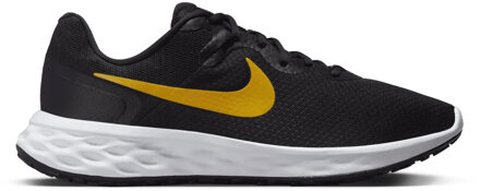 Nike revolution 6 hardloopschoenen zwart/goud heren - 44