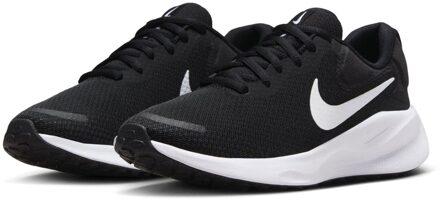 Nike Revolution 7 Hardloopschoenen Dames zwart - wit - 40 1/2