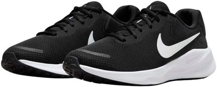 Nike Revolution 7 Hardloopschoenen Heren zwart - wit - 44 1/2