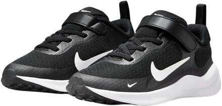 Nike Revolution 7 Sneakers Junior zwart - wit - 28
