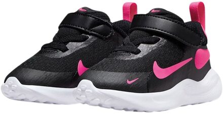 Nike Revolution 7 (TDS) Sneakers Junior zwart - roze - 18 1/2