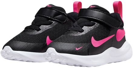 Nike Revolution 7 (TDS) Sneakers Junior zwart - roze - 19 1/2