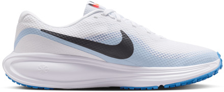 Nike Revolution 8 Sneakers Heren - Wit - Maat 44.5 - Mesh/Synthetisch White