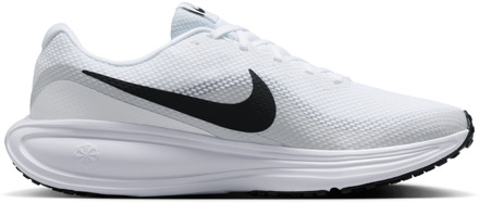 Nike Revolution 8 Sneakers Heren - Wit - Maat 45.5 - Mesh/Synthetisch White