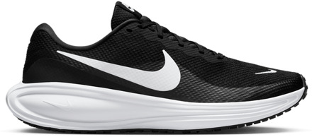 Nike Revolution 8 Sneakers Heren - Zwart - Maat 45.5 - Mesh/Synthetisch Black