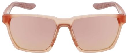 Nike Rode Ingegooide Zonnebril Rood