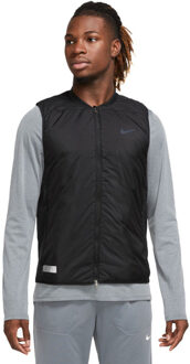 Nike Run Division AeroLayer Vest Heren zwart/zwart - L
