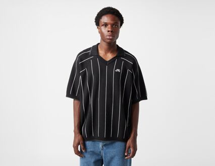 Nike SB Stripe Polo, zwart - L