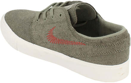 Nike Sb Zoom Janoski Flyleather Rm Heren Grijze Sneakers - maat EU 38 / UK 5 Grijs