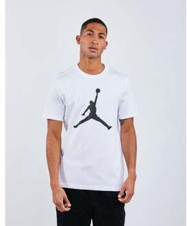 Nike Shirt - Maat L  - Mannen - wit/zwart
