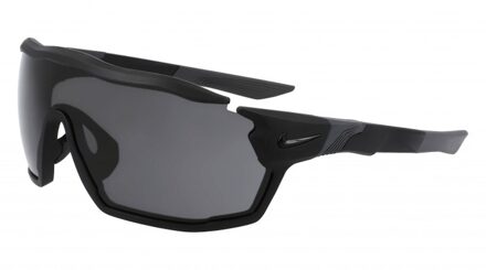 Nike Show X Rush Zonnebril voor volwassenen (Matzwart/donkergrijs) - One Size
