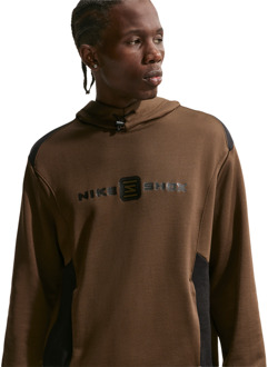Nike Shox Hoodies Heren - Bruin - Maat XL - Katoen Jersey Brown