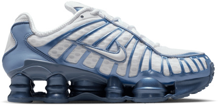 Nike Shox Sneakers Dames - Wit - Maat 35.5 - Mesh/Synthetisch White