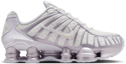 Nike Shox Sneakers Dames - Wit - Maat 40.5 - Mesh/Synthetisch White