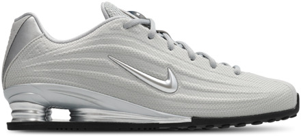 Nike Shox Sneakers Dames - Zilver - Maat 38.5 - Nylon Silver