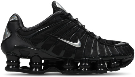 Nike Shox Sneakers Dames - Zwart - Maat 38.5 - Mesh/Synthetisch Black